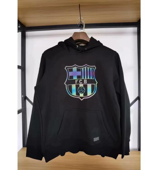 Barcelona Black Hoody Sweater Top 2020/21